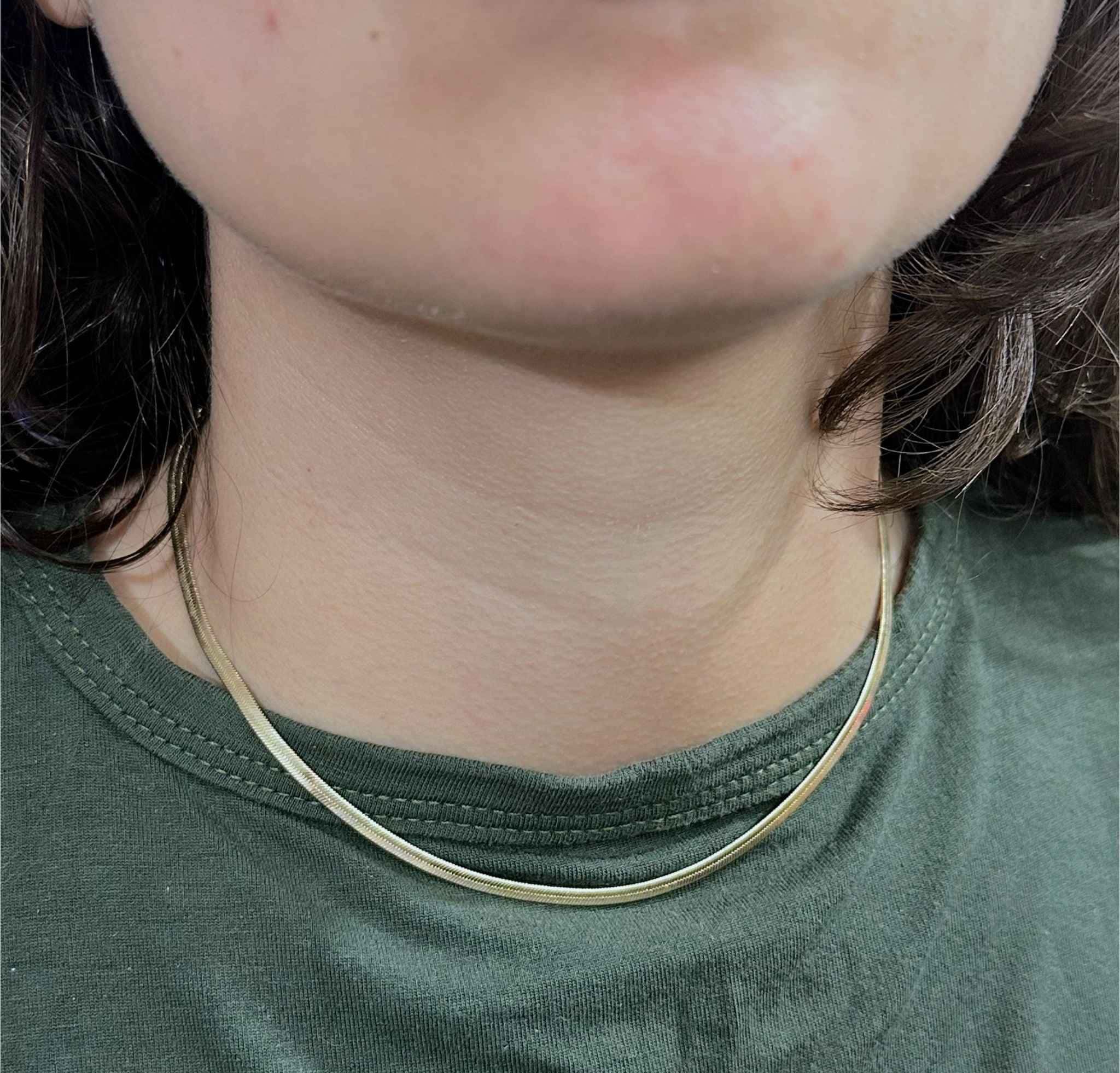 CHOKER FITA C/ ALONG